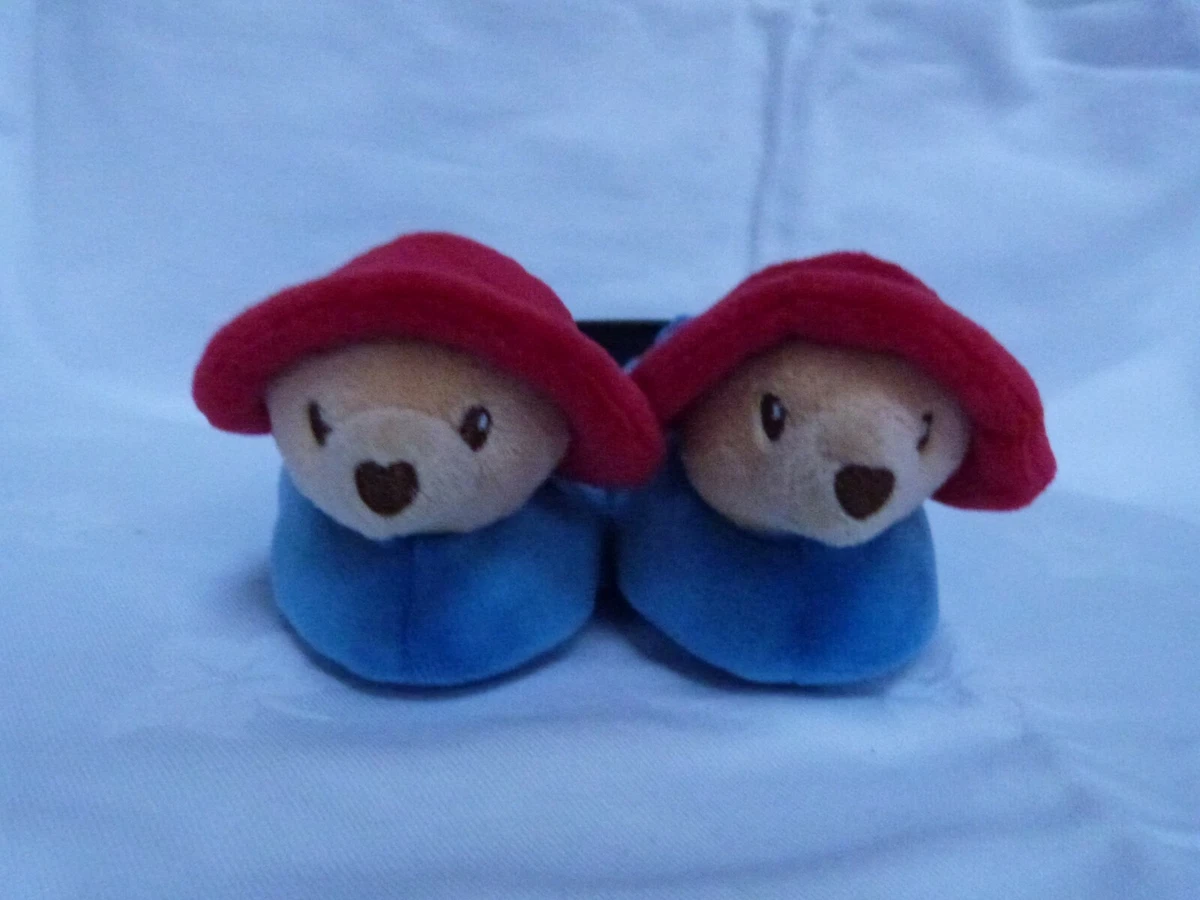 PADDINGTON BEAR 0 3 MONTHS SLIPPERS NEW NOT TAGGED eBay