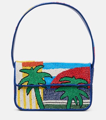 STAUD BEADED TOMMY BAG NWT Limited Collection