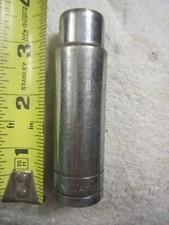 9/16" SK S K Wayne Tools Deep Well Socket 1/2" dr, 12 Pt 40818 USA VTG tool