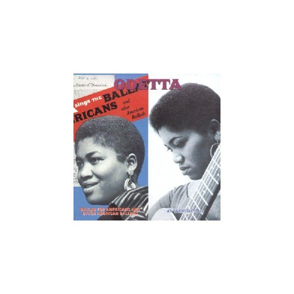 CD ODETTA AT CARNEGIE HALL - BALLAD FOR AMERICANS AND OTHER AMERICAN BALLADS  80