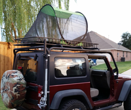 Instant Pop up Screen Tent for Camping, Noseeum Netting Has Finer Mesh than a Mo - Picture 9 of 12
