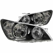 ANZO Crystal Headlights Black for 2001-2005 Lexus Is300