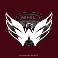 Washington Capitals Vinyl Decal Sticker
