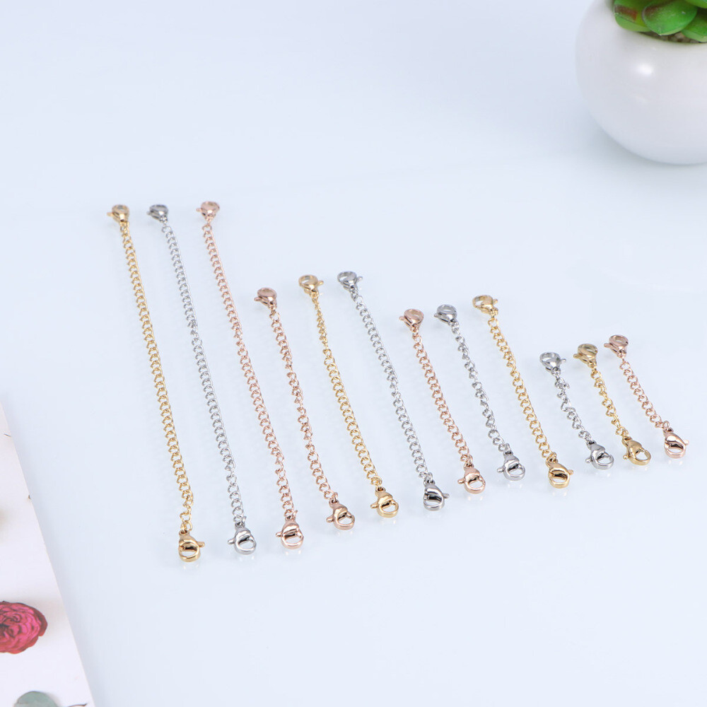 12-Piece Silver Lobster Clasp Bracelet Set for Women