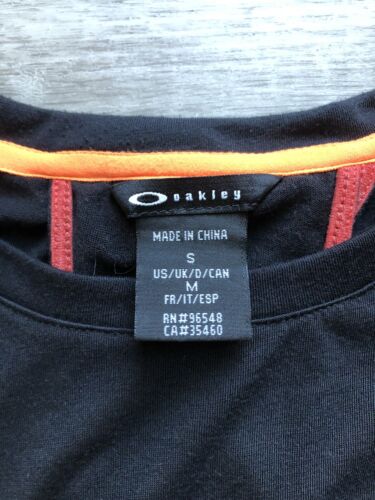 Oakley Womens Long Sleeves, Open Back Top Size S - Picture 4 of 8