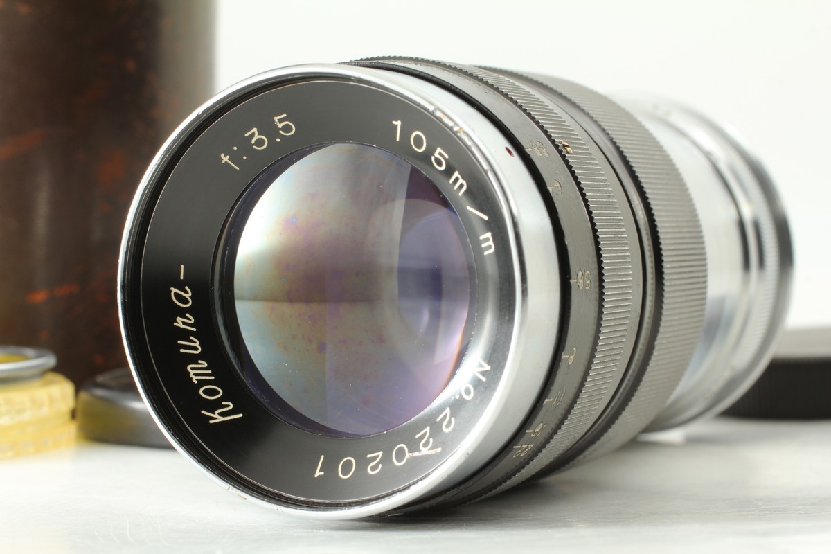 【良品+】Sankyo Koki KOMURA 105mm F3.5 L39Mt Komura Sankyo Koki 105mm F3.5 Camera Lens | eBay