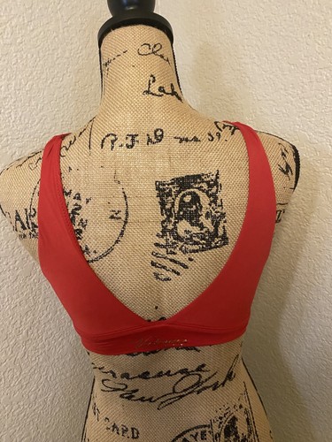 Victoria's Secret ungefütterte weiche BRALETTE klein rot - EUC - Bild 4 von 12
