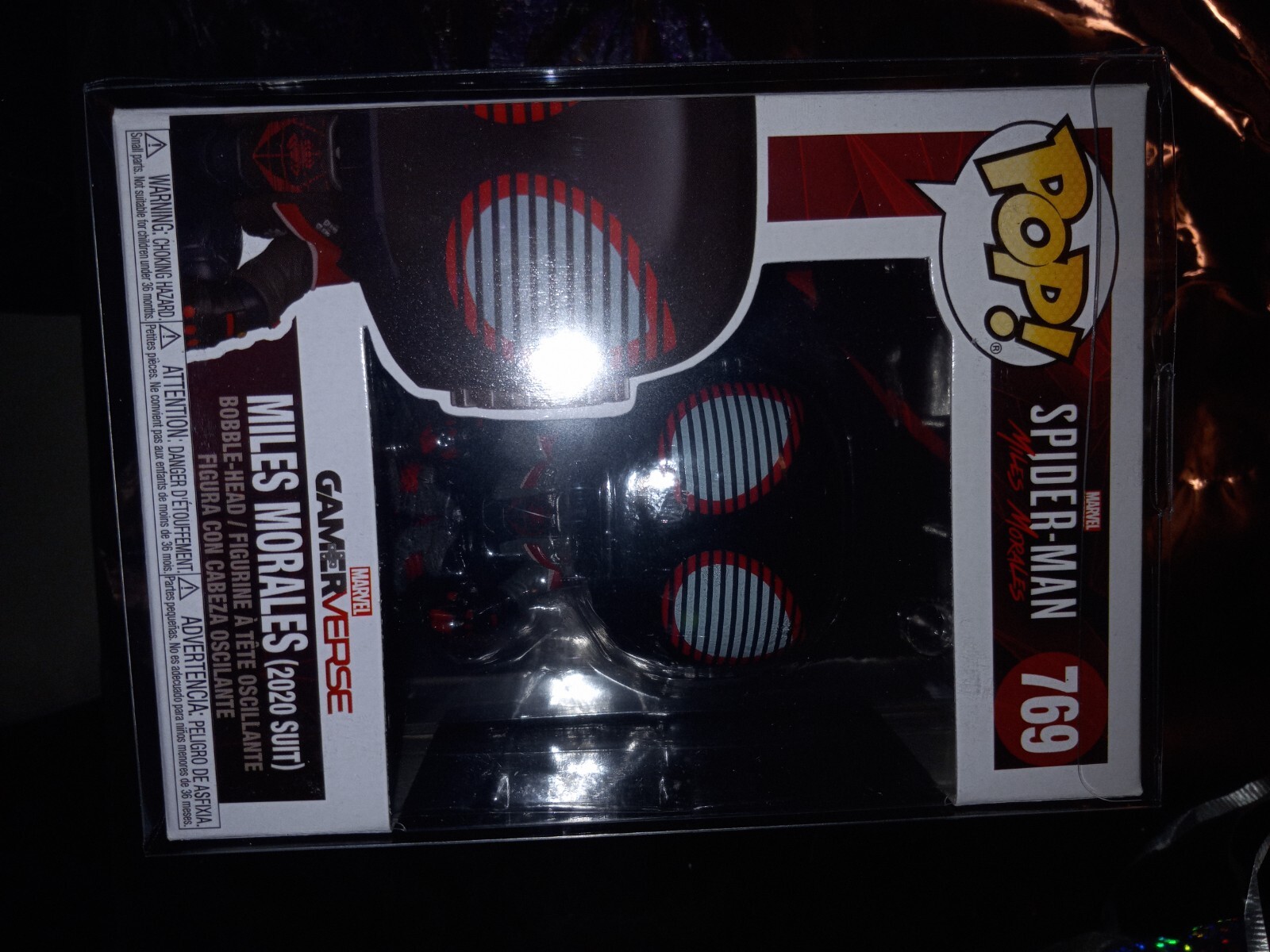 Funko Pop! Marvel: Spider-Man: Miles Morales - Miles Morales In 2020 Suit Vinyl