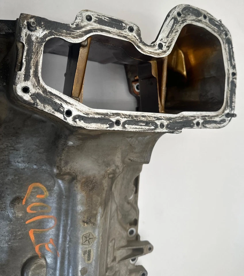 2013-2024 DODGE RAM PICKUP 1500 3.6L Oil Pan Upper OEM 68051598AC - Image 2 of 4