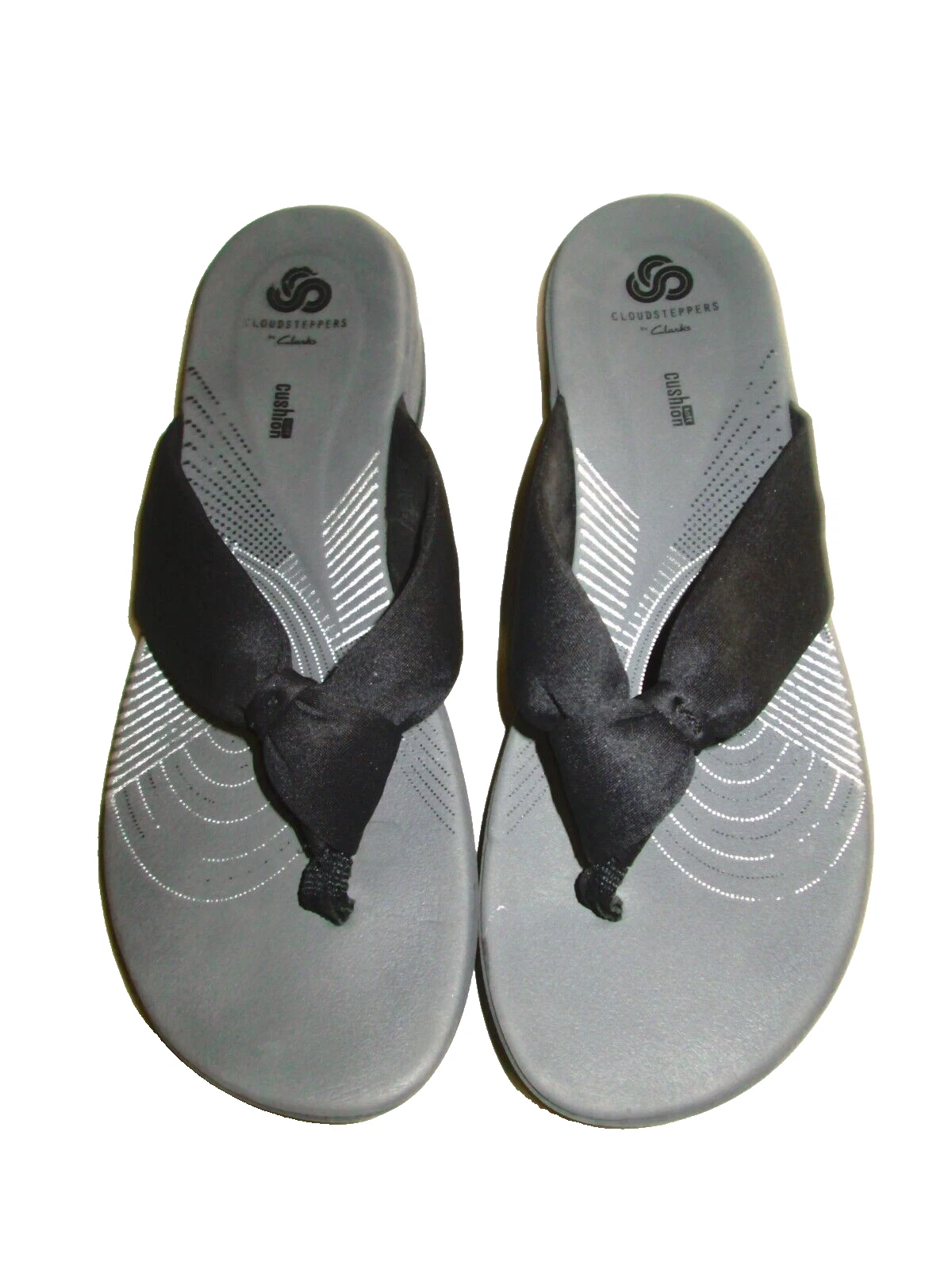 MBT Sandali infradito Clarks Cloudsteppers Arla Glison tessuto nero 10M B28