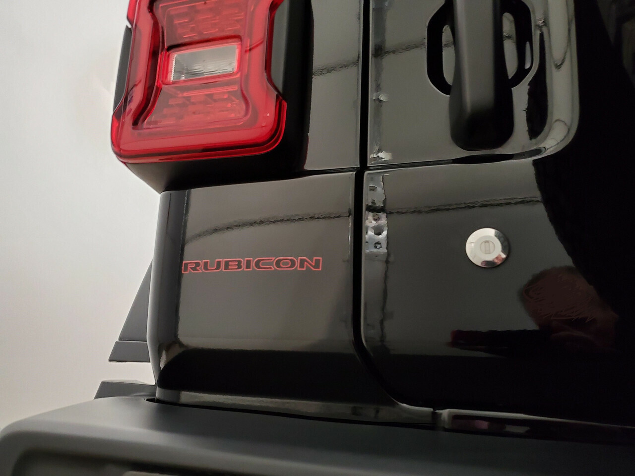 Rubicon Vinyl Decal Sticker Black and Red