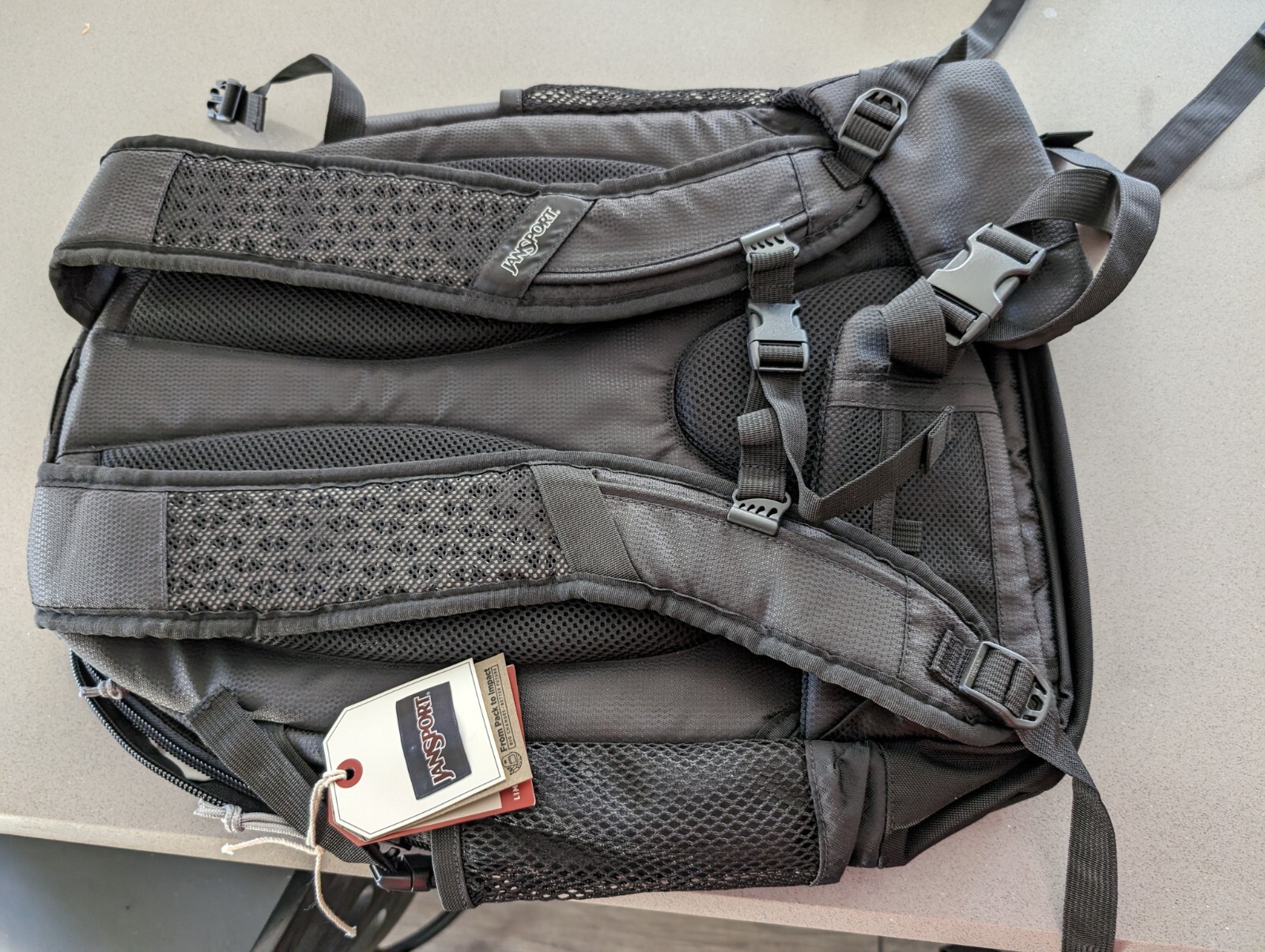 JanSport Odyssey laptop backpack | JS00T14G008 | Black