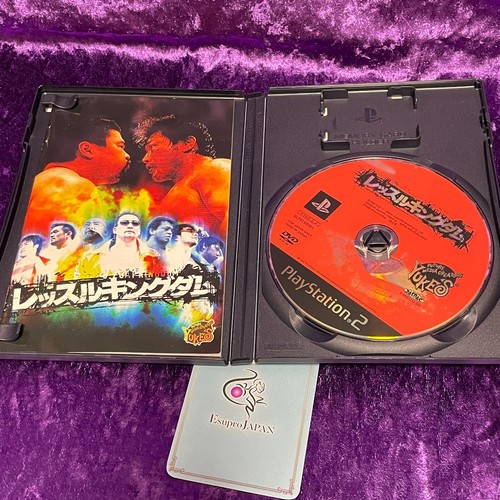 Lot 2 Wrestle Kingdom1 &2 Set PlayStation2 PS2 Yukes Pro-Wrestling From Japan - Picture 4 of 7