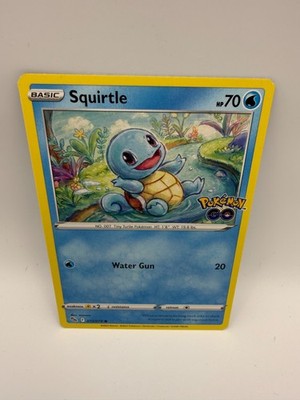 Pokémon Squirtle 015/078 Pokémon GO Regular Gem
