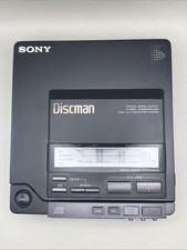 Sony Discman Portable CD Player D-555 , Serviced, Tantalum Capacitors Perfect
