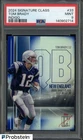 2024 Topps Signature Class Indigo Color Match #33 Tom Brady Patriots /175 PSA 9