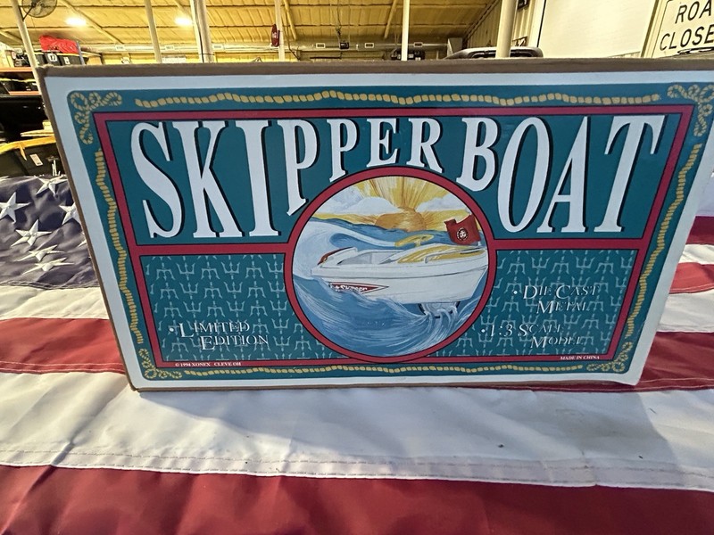 Xonex Skipper Boat 1:3 Scale Diecast Metal Limited Edition Pedal Vehicles 1994