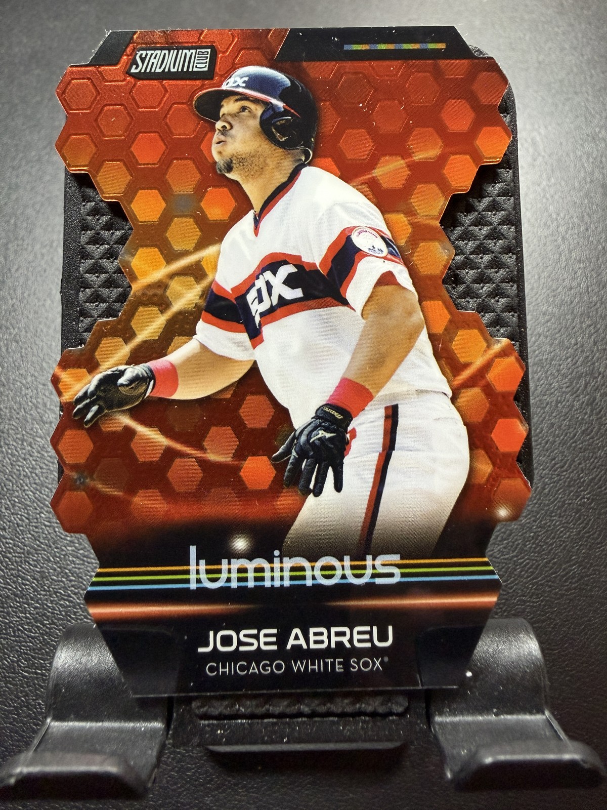 2014 Stadium Club #T10B Jose Abreu Triumvirates Luminous