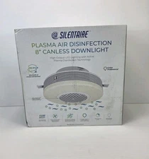SILENTAIRE 8 in. Canless Integrated LED Light Plasma Air Disinfection H1N1