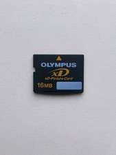 Olympus xD Picture Card 16 MB , Memory Card, Fits Olympus, Fujifilm, Tested  