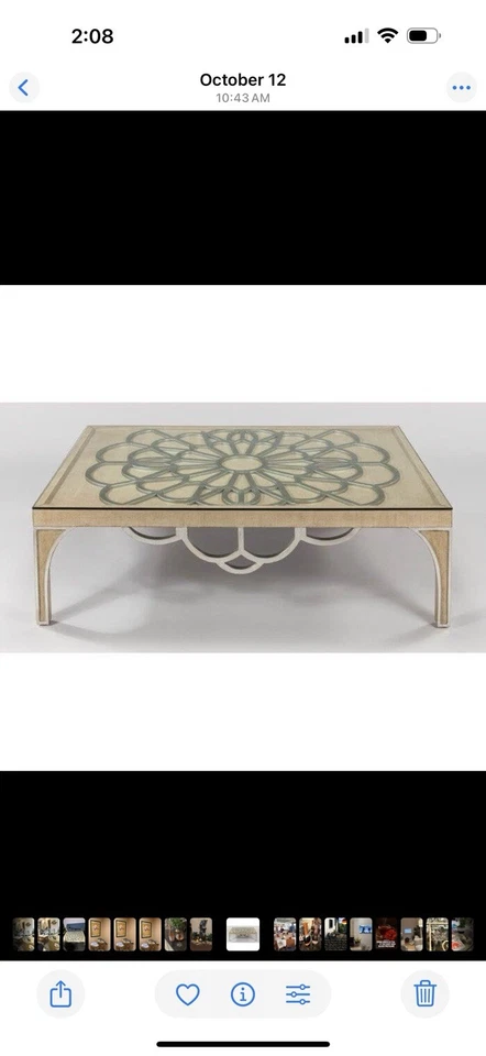 Mesa de centro Flower Power de Artmax Foto 2 de 2