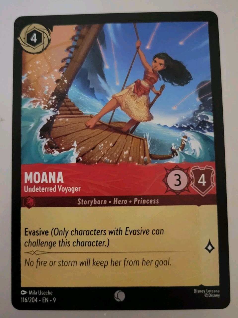 Disney Lorcana TCG - Fabled: Moana (116/204) - Common - Near Mint