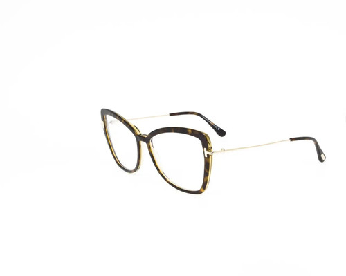 Tom Ford TF5882-B 056 Eyeglasses Authentic Women Brown Butterfly Tortoise Italy - Picture 2 of 7