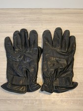 Wilsons Leather Black Winter Thinsulate Insulated Gloves Sz Large Strap
