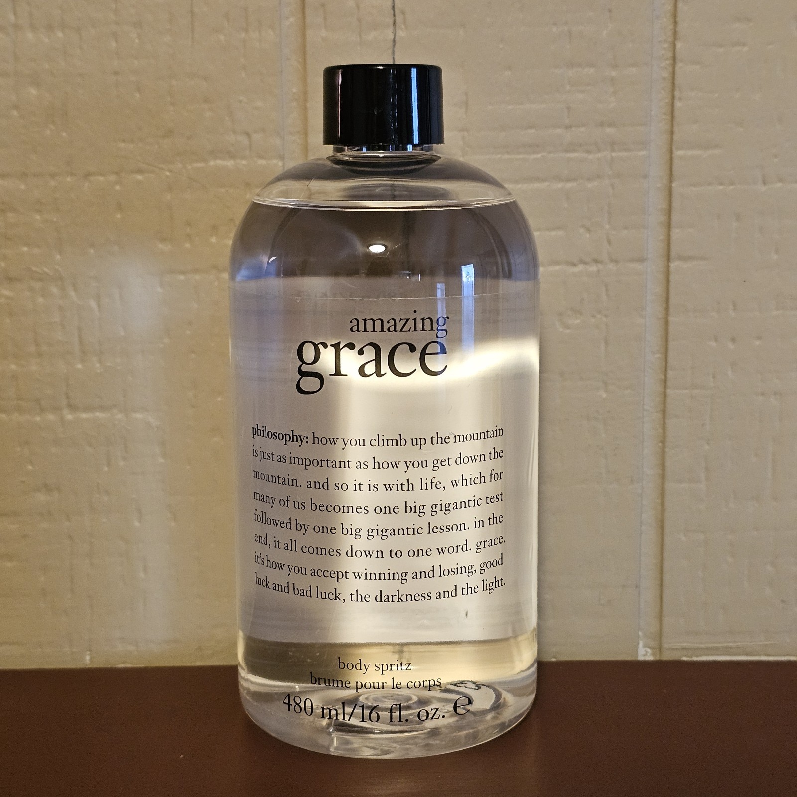 Philosophy Amazing Grace Body Spritz 16 fl. oz. - New & Sealed (Pump Included)