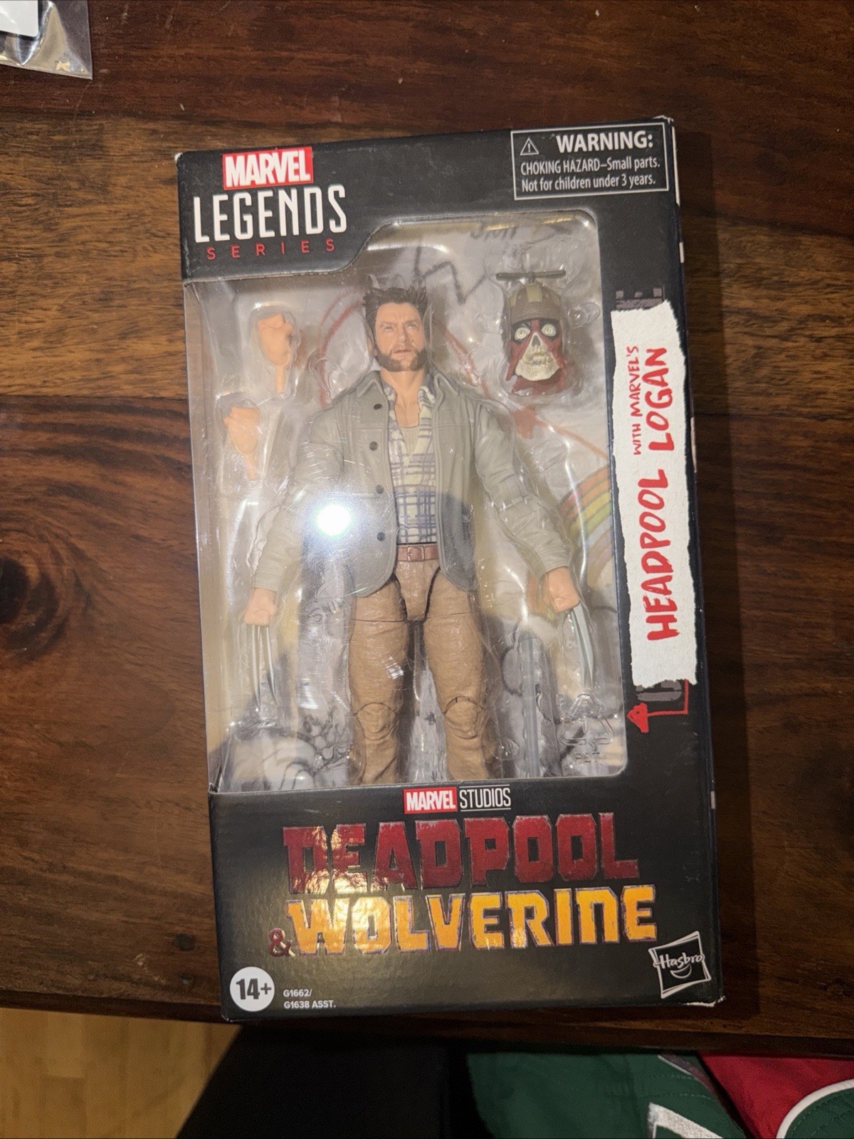 Hasbro Marvel Legends Deadpool & Wolverine Headpool With Marvels Logan 6" Figure