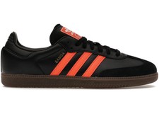 Size 5 - adidas Samba OG Black Impact Orange JR0910