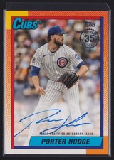 2025 Topps Update 1990 Autograph Porter Hodge Auto Chicago Cubs #90B2-PH