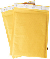 25/250/500/1000/2000/5000 Pcs 0 6.5X10 Kraft Bubble Mailers Padded Envelopes Ma