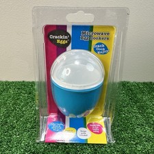 Crackin Eggs Microwave Egg Cooker Pod Poach S...