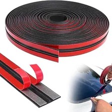 Car Weather Stripping, 19mmx19.68Ft T-Shape Cuttable Windshield Rubber Seal Stri