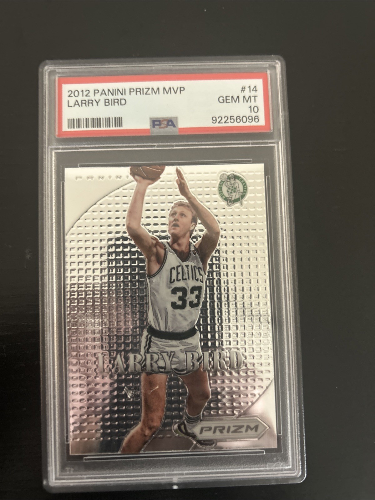 2012-13 Panini Prizm Larry Bird PSA 10