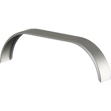 Tow Zone Tandem Round Steel Trailer Fender, Fits 14in.-15in. Tires, 66in. x