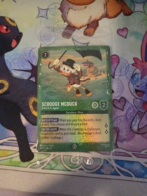 [SEALED] Scrooge McDuck - S.H.U.S.H. Agent 36 Disney Lorcana Promo Cards Holo