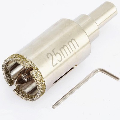 DaduoRi 1 Inch Diamond Hole Saw with Pilot Bit, 1'' Tile Hole Saw with Center ...