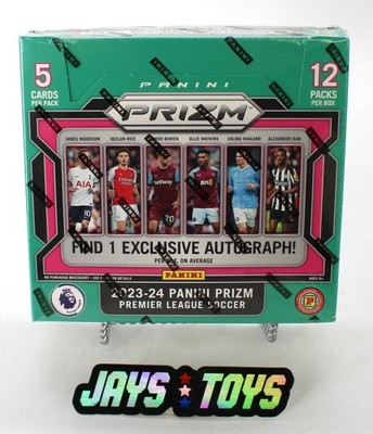 2023-24 Panini Prizm Premier League Soccer Red Stars Retail Box New Sealed