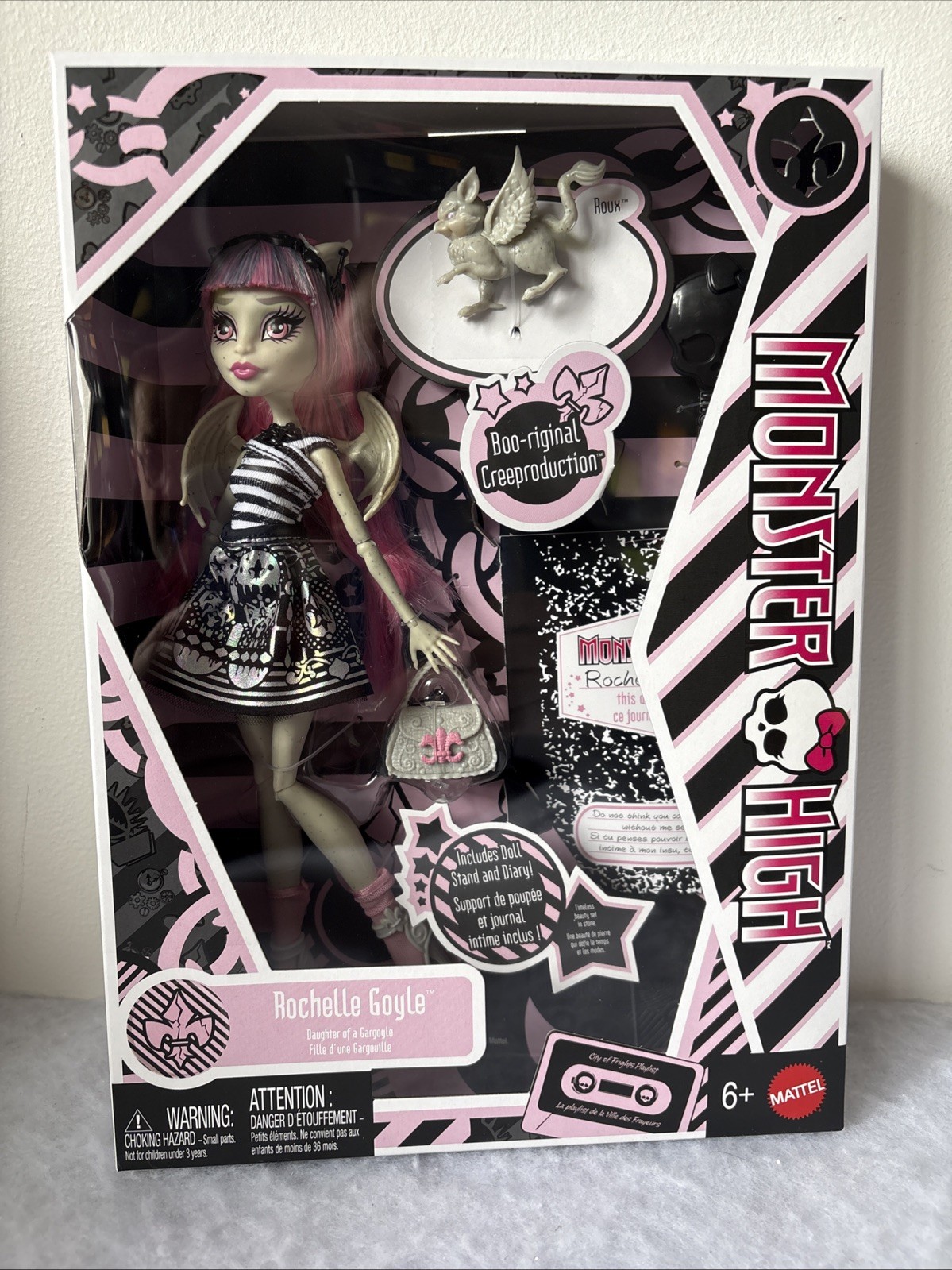 Monster High Boo-Riginal Creeproduction Rochelle Goyle Collector Doll Figure
