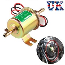 12V Low Pressure Electric Fuel Pump HEP-02A Petrol Gas Diesel Car Universal UK