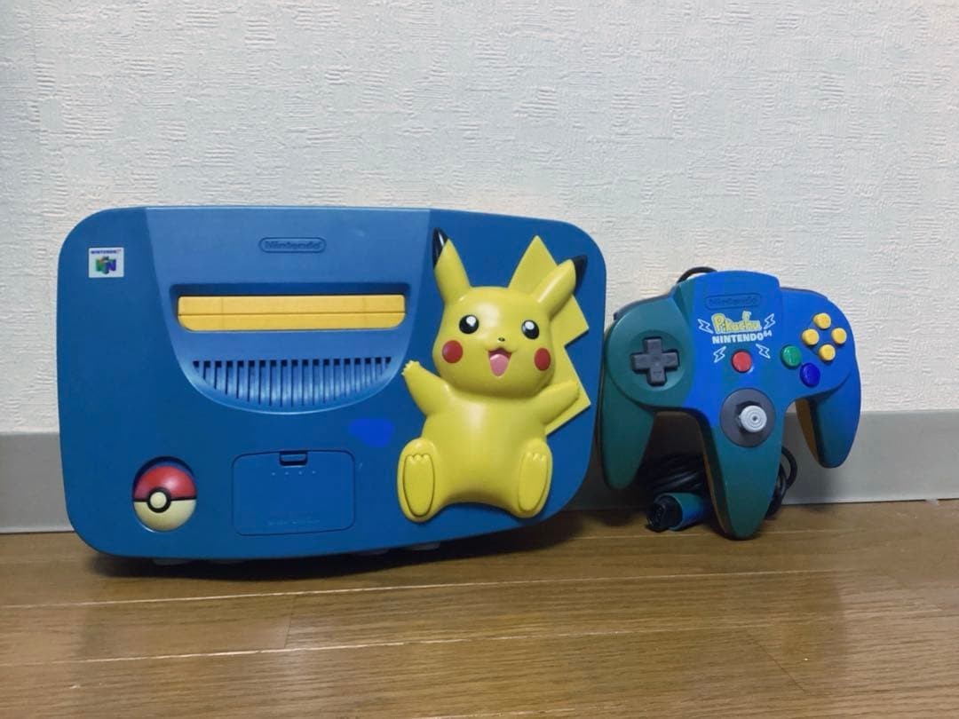 Nintendo 64 N64 Pokemon Pikachu Console Manette REGION FREE s2052M
