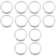 Set of 3 Wheel Spacers Hub Caps Centric Rings Alloy Bore Adapters