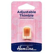 Hemline Thimble: Adjustable: Multi-Size