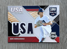 2020 Panini Elite Extra USA Material | Ben Hernandez | #USAM-BH
