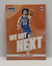Jared McCain 2024-25 Panini Hoops We Got Next RC #21 76ers Rookie