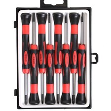 SET CACCIAVITI 8pz TAGLIO E CROCE FL+PH GIRAVITI DI PRECISIONE ACCIAIO CrV VALEX