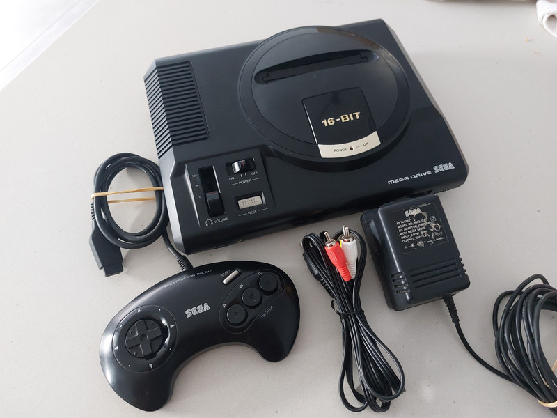 Sega Mega Drive Console  | PAL | Cleaned & Tested