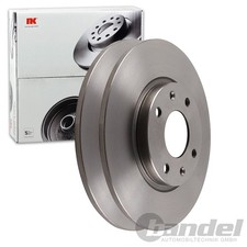 2X NK BREMSSCHEIBEN 266mm VOLL VORNE PASSEND F&Uuml;R PEUGEOT 405 | 209914